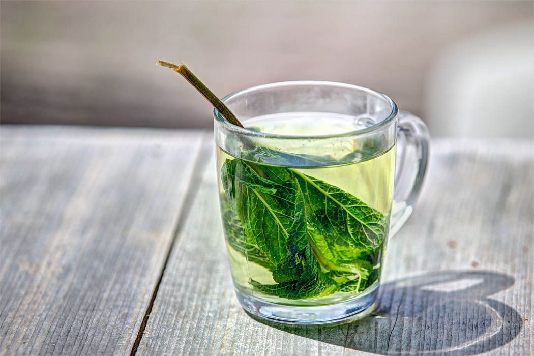 Зелёный чай поможет избавиться от прыщей