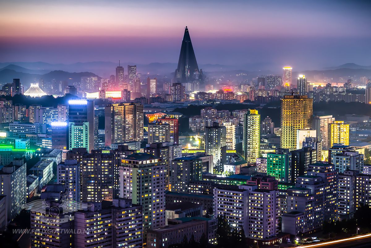 В КНДР туристы могут совершить полеты над Пхеньяном